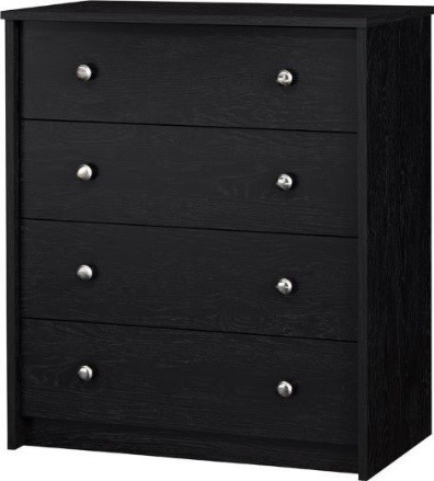 Recalled dresser in black