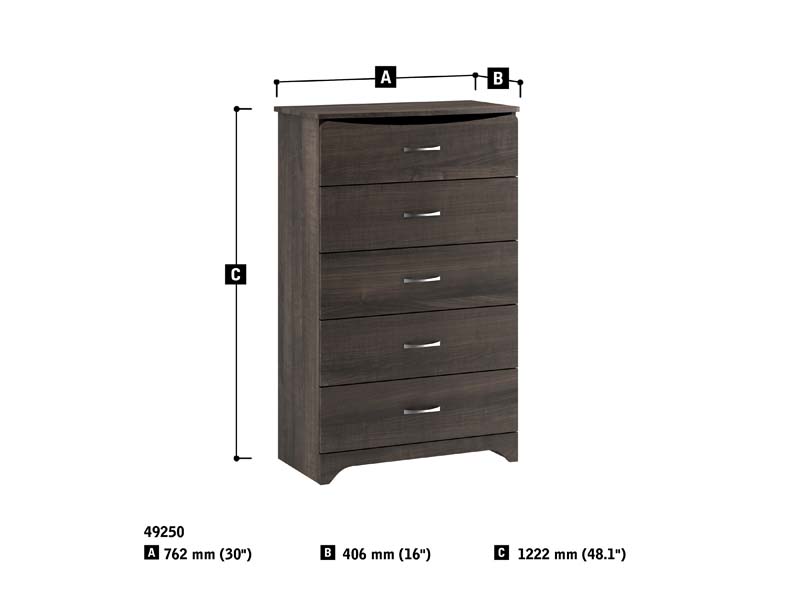 Brown Bestar Dream Dresser