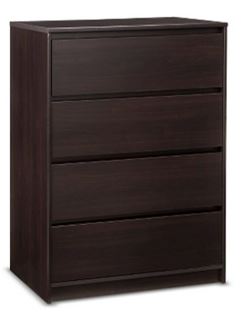 Room Essential 4-drawer dresser in Espresso