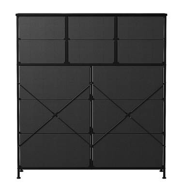 Recalled Ojaswi 12-Drawer Dressers in gray (back)