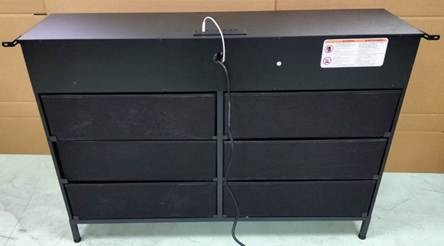 Recalled SOOWERY 6-Drawer dresser (back)