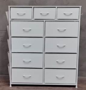 Recalled LIVEHOM 11-Drawer Dresser - white