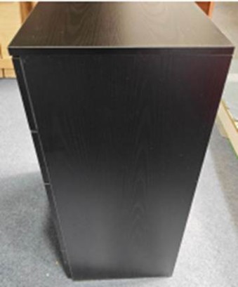 Recalled UHOMEPRO 5-Drawer Dresser (side)